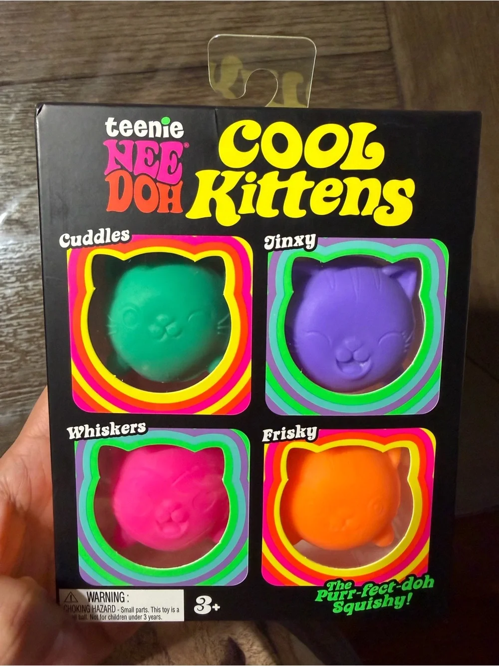 Needoh bundle , cool kittens , cube & mello mallo